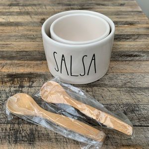 Rae Dunn Guacamole and Salsa Set